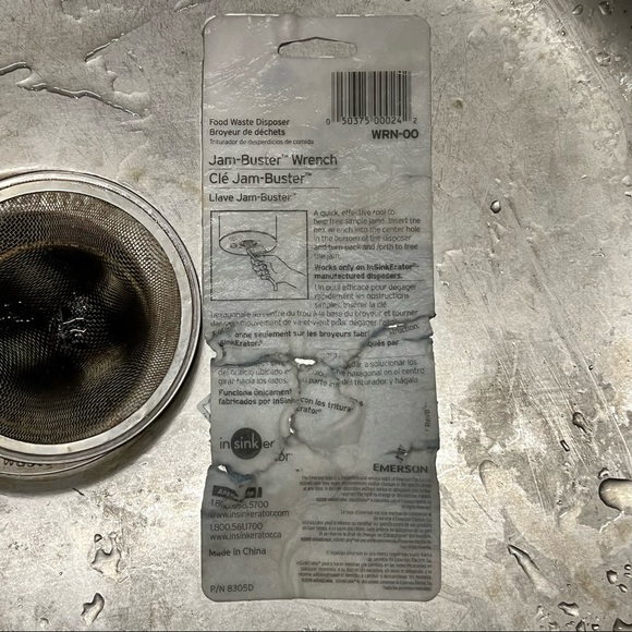 InSinkErator Jam-Buster Wrench Food Waste Disposer Self Service Wrenchette - Picture 7 of 7